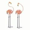 New 🛒 41" Flamingo Garden Stakes, 2ct. by Zingz & Thingz 💯