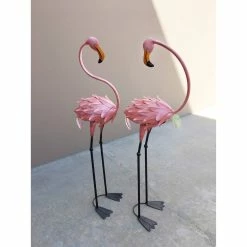 New 🛒 41" Flamingo Garden Stakes, 2ct. by Zingz & Thingz 💯 -Zingz and Thingz Shop D298979S 3