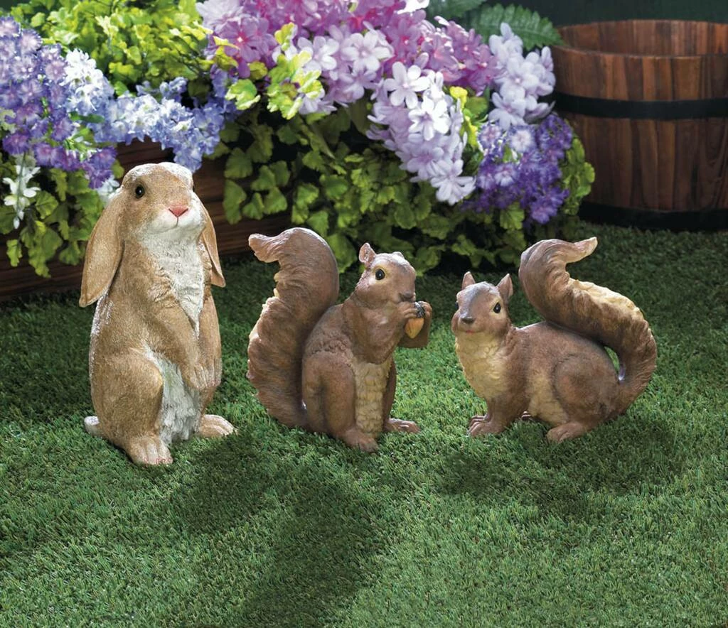 Best Sale β€οΈ 6.75" Nibbling Squirrel Garden Statue by Zingz & Thingz π 4 Best Sale β€οΈ 6.75" Nibbling Squirrel Garden Statue by Zingz & Thingz π - Image 2