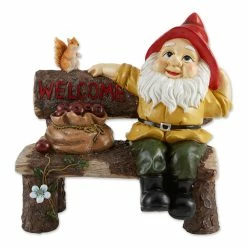 Flash Sale 😍 14" Garden Gnome Greeting Sign by Zingz & Thingz ⌛