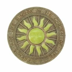 Cheap 😀 10.5" Bursting Sun Glowing Stepping Stone by Zingz & Thingz 😍