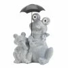 Best Pirce 🧨 16" Solar Frogs Under Umbrella Decoration by Zingz & Thingz 🌟 -Zingz and Thingz Shop D299039S 1