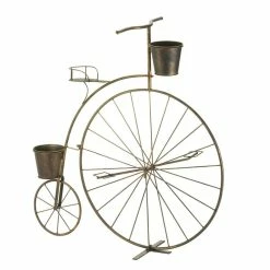 Top 10 ⭐ 2.7ft. Old-Fashioned Bicycle Plant Stand by Zingz & Thingz ⌛