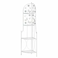 Best deal 🔥 4.8ft. Butterfly 4-Tier Corner Rack by Zingz & Thingz 👍
