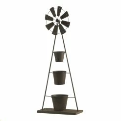 Cheap 💯 41.5'' Windmill Plant Stand by Zingz & Thingz ❤️