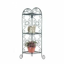 Wholesale 🎁 30'' Corner Plant Stand by Zingz & Thingz 🛒