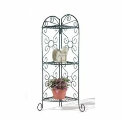 Wholesale 🎁 30'' Corner Plant Stand by Zingz & Thingz 🛒 -Zingz and Thingz Shop D299085S 4