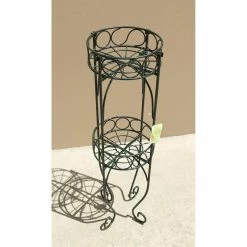 Brand new 🔥 28'' Two-Tier Plant Stand by Zingz & Thingz 🛒 -Zingz and Thingz Shop D299091S 3