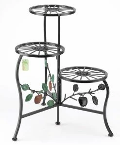 Brand new ⭐ 20'' Country Apple Plant Stand by Zingz & Thingz ✨ -Zingz and Thingz Shop D299094S 4