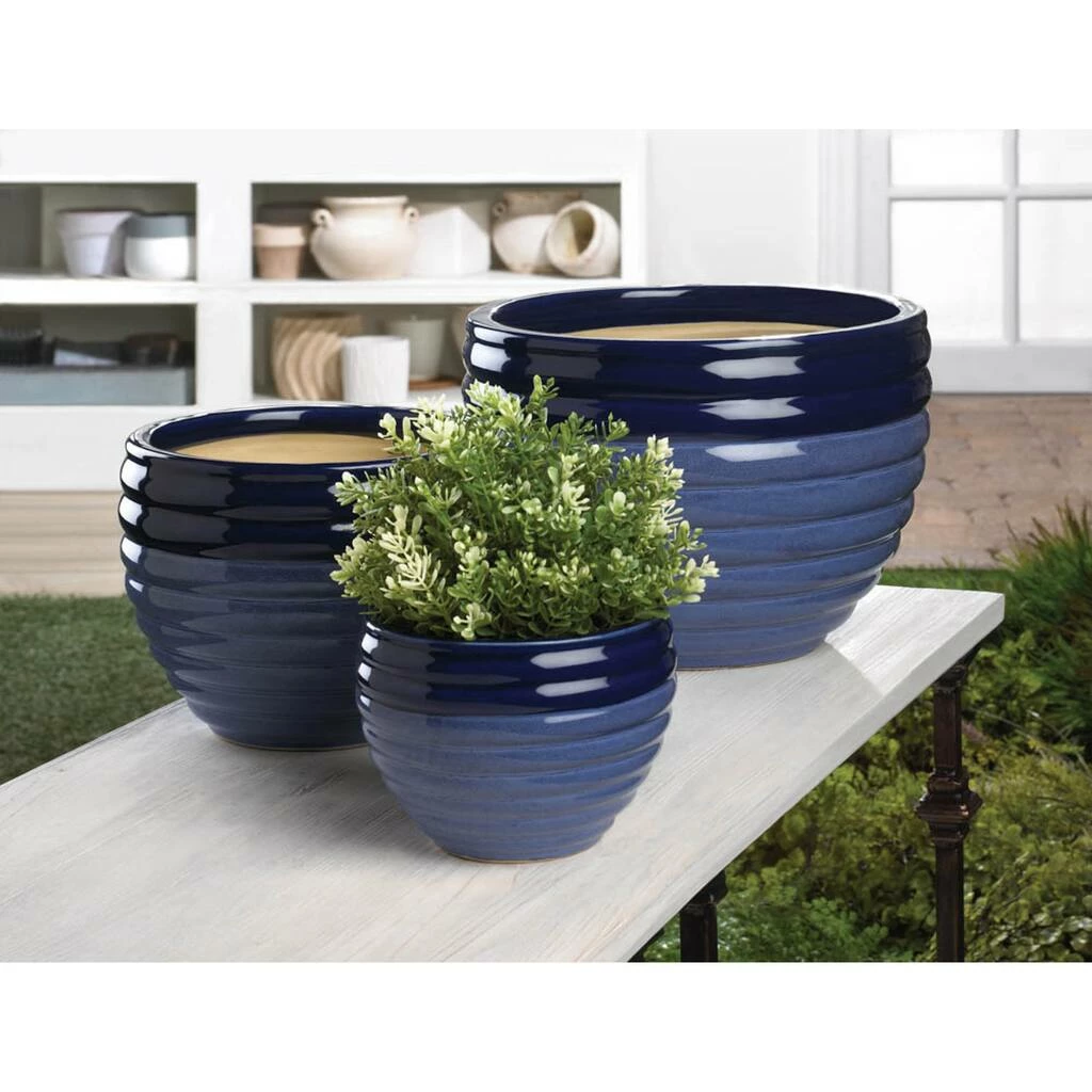 Top 10 π Duo Blue Tone Planter Set by Zingz & Thingz β 4 Top 10 π Duo Blue Tone Planter Set by Zingz & Thingz β - Image 2
