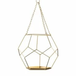 Budget βοΈ 9" Hanging Geometric Plant Holder by Zingz & Thingz π§¨