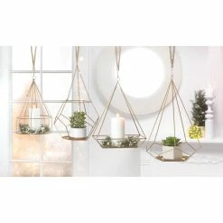 Budget βοΈ 9" Hanging Geometric Plant Holder by Zingz & Thingz 𧨠9 Budget βοΈ 9" Hanging Geometric Plant Holder by Zingz & Thingz 𧨠-Zingz and Thingz Shop D299141S 3