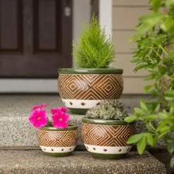 Discount ❤️ Green Jade Planter Set by Zingz & Thingz 🥰 14 Discount ❤️ Green Jade Planter Set by Zingz & Thingz 🥰 -Zingz and Thingz Shop D299144S 5