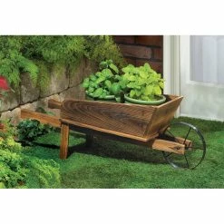 Deals ✔️ 33" Country Flower Cart Planter by Zingz & Thingz ✔️ -Zingz and Thingz Shop D299151S 4