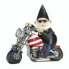 Best deal 🧨 7.5" Biker Gnome Solar Statue by Zingz & Thingz 🤩 -Zingz and Thingz Shop D299161S 1