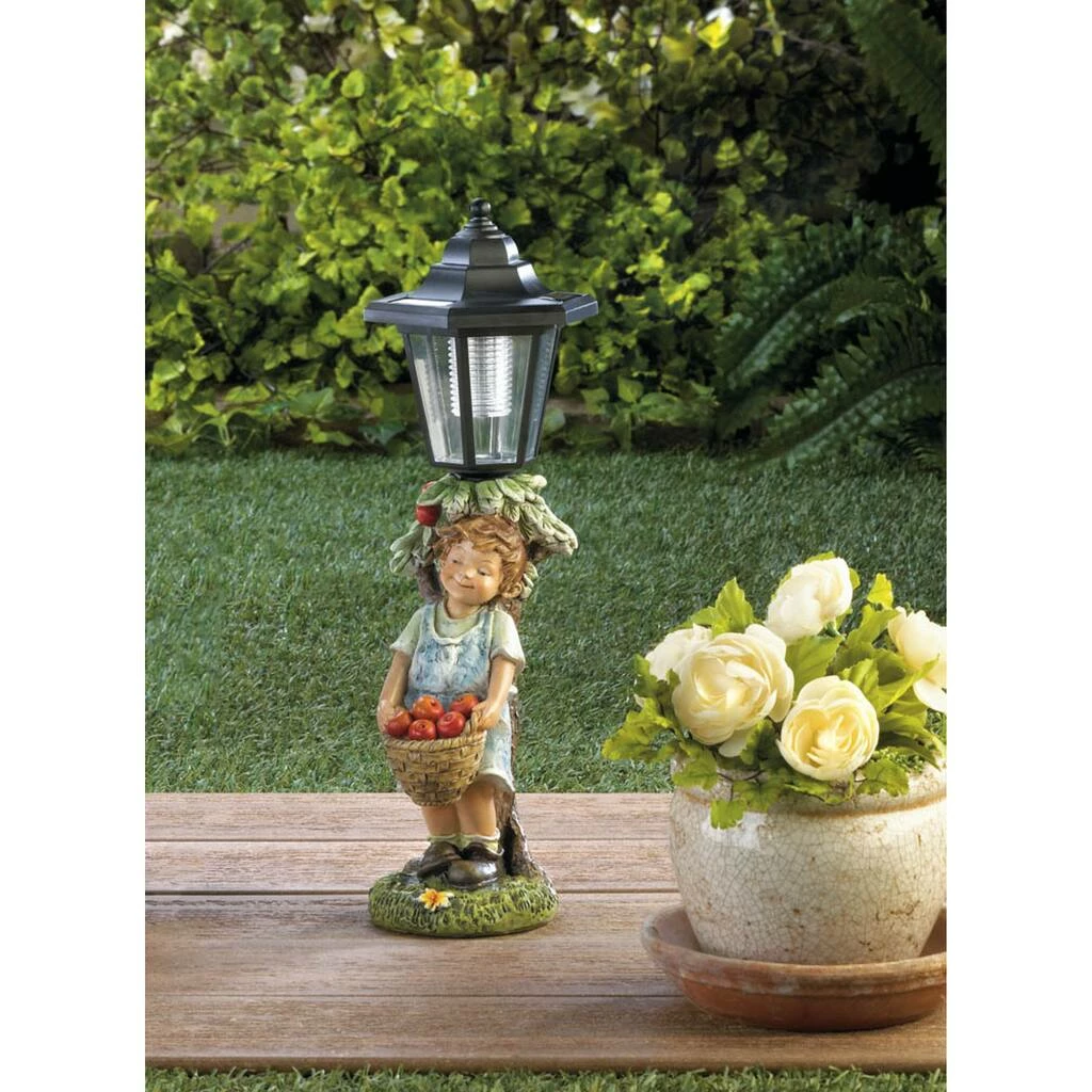 Top 10 βοΈ 14.75" Apple Basket Solar Street Light Statue by Zingz & Thingz π 4 Top 10 βοΈ 14.75" Apple Basket Solar Street Light Statue by Zingz & Thingz π - Image 2