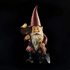 Flash Sale 🎁 15" Welcome Gnome Solar Garden Statue by Zingz & Thingz ⭐ -Zingz and Thingz Shop D299169S 4