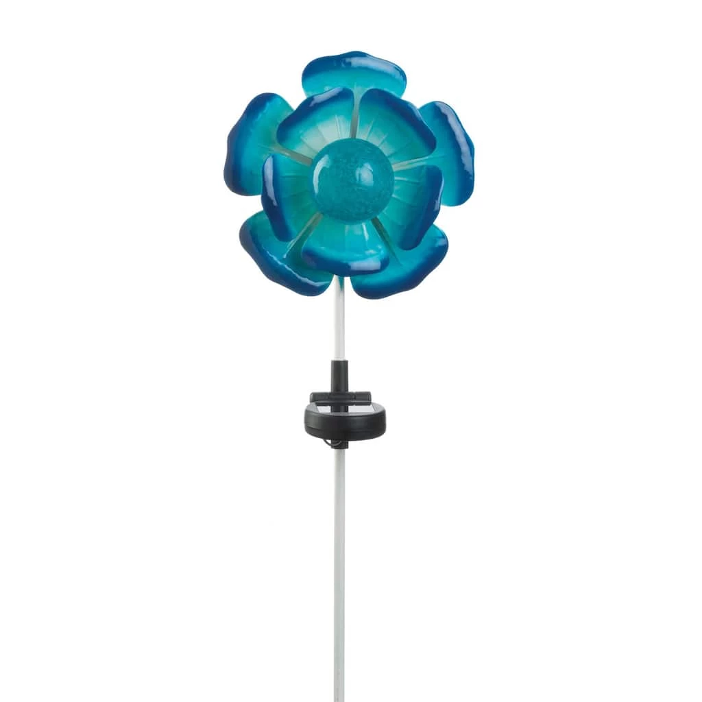 Brand new β 21.5" Blue Flower Solar Stake by Zingz & Thingz π 3 Brand new β 21.5" Blue Flower Solar Stake by Zingz & Thingz π