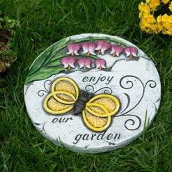 Promo 🛒 Enjoy Our Garden Stepping Stone by Zingz & Thingz 🎉 -Zingz and Thingz Shop D299209S 4