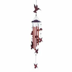 Wholesale 🎁 Fluttering Hummingbirds Wind Chimes by Zingz & Thingz 👍