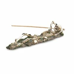 Coupon ❤️ 10.5" Skeleton Incense Burner Holder by Zingz & Thingz 🎁